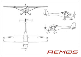Drawing of REMOS GXiS
